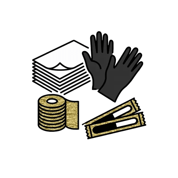 Disposable materials - Level Up Beauty Supply