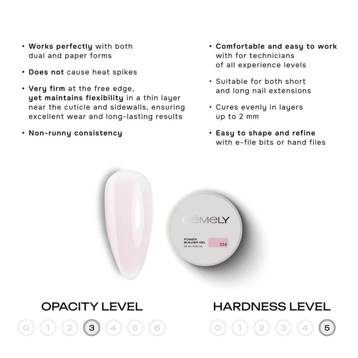 Gemely Power Builder Gel 014 - Level Up Beauty Supply