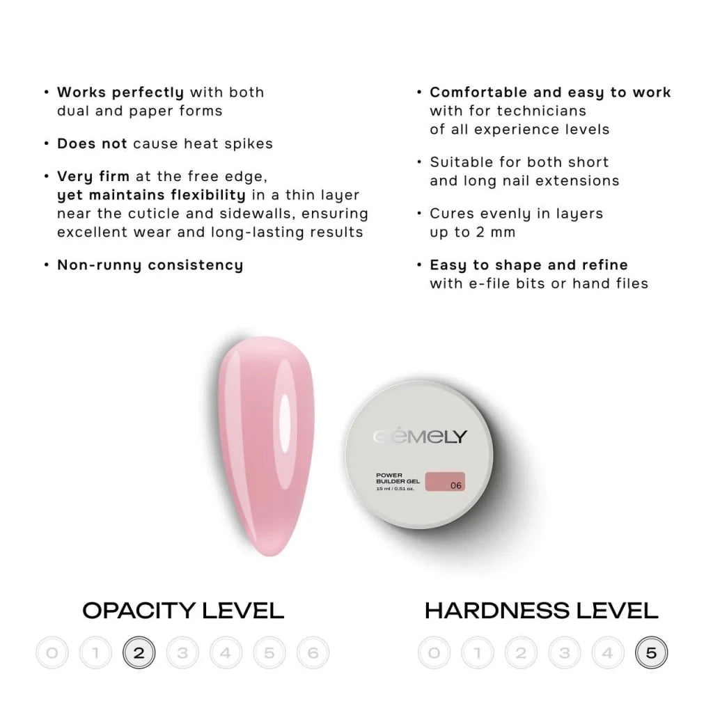 Gemely Power Builder Gel 006 - Level Up Beauty Supply