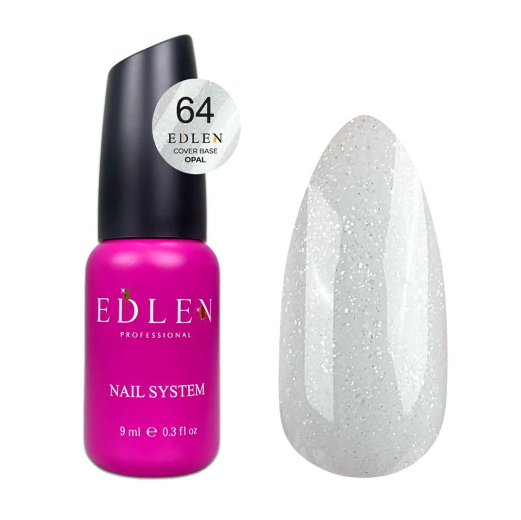 EDLEN Cover Base Opal 64, 9 ml - Level Up Beauty Supply