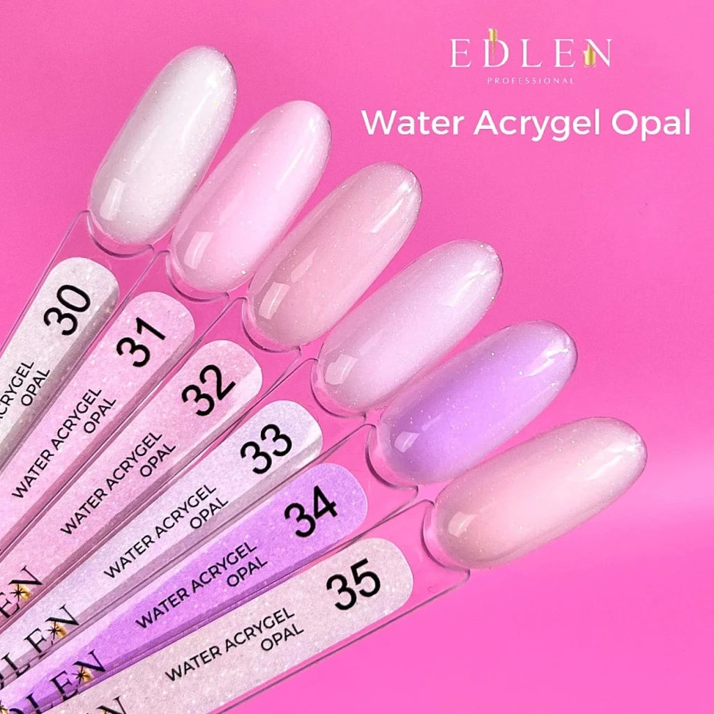 EDLEN Water Acrygel Opal 35, 9 ml - Level Up Beauty Supply