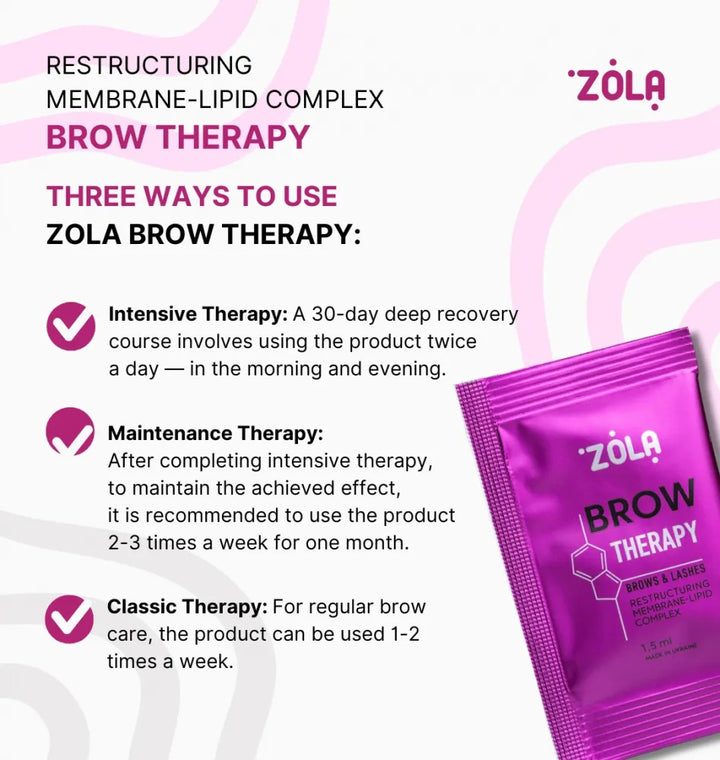 ZOLA - Restructuring Membrane-Lipid Complex Brow Therapy 1.5 ml x 10 pcs