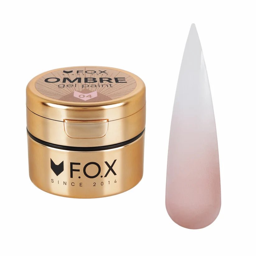 F.O.X Ombre Gel Paint 004, 5 ml - Level Up Beauty Supply
