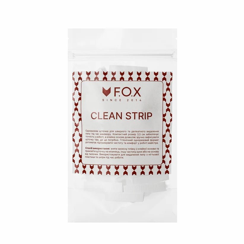 F.O.X Clean Strip, 50 pcs - Level Up Beauty Supply