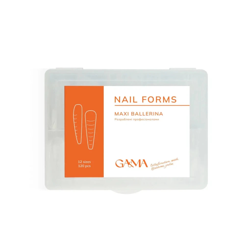 GA&MA Dual Forms Maxi Ballerina, 120 pcs - Level Up Beauty Supply