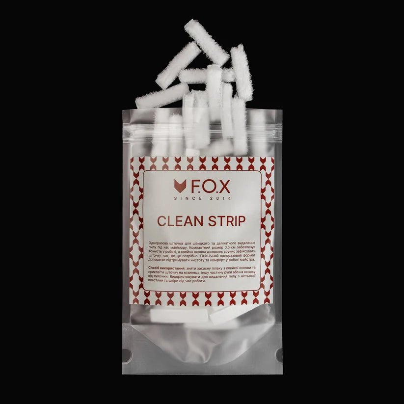 F.O.X Clean Strip, 50 pcs - Level Up Beauty Supply