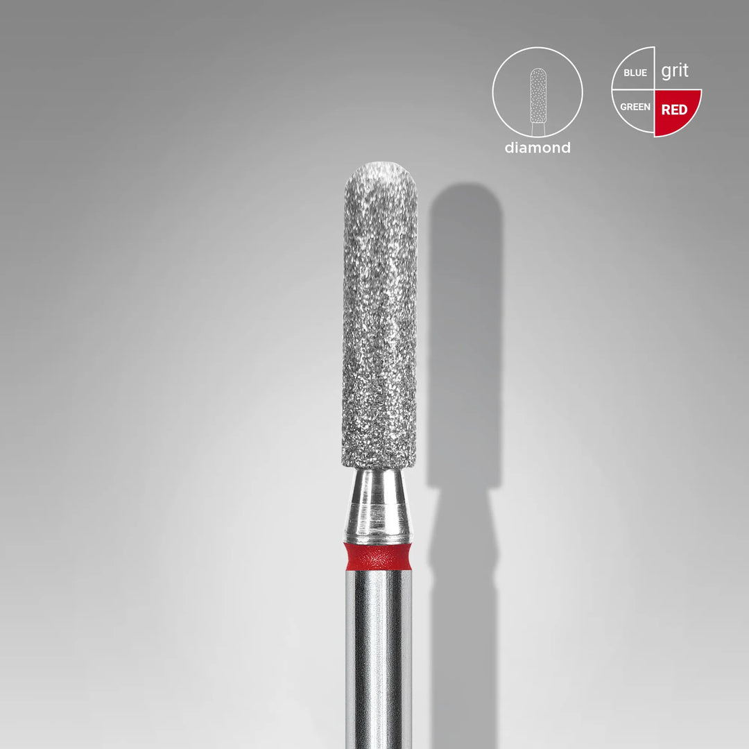 STALEKS Diamond nail bit, rounded cylinder 2.5 Fine (FA30R025/10)