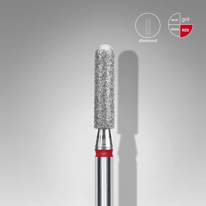 STALEKS Diamond nail bit, rounded cylinder 2.5 Fine (FA30R025/10)