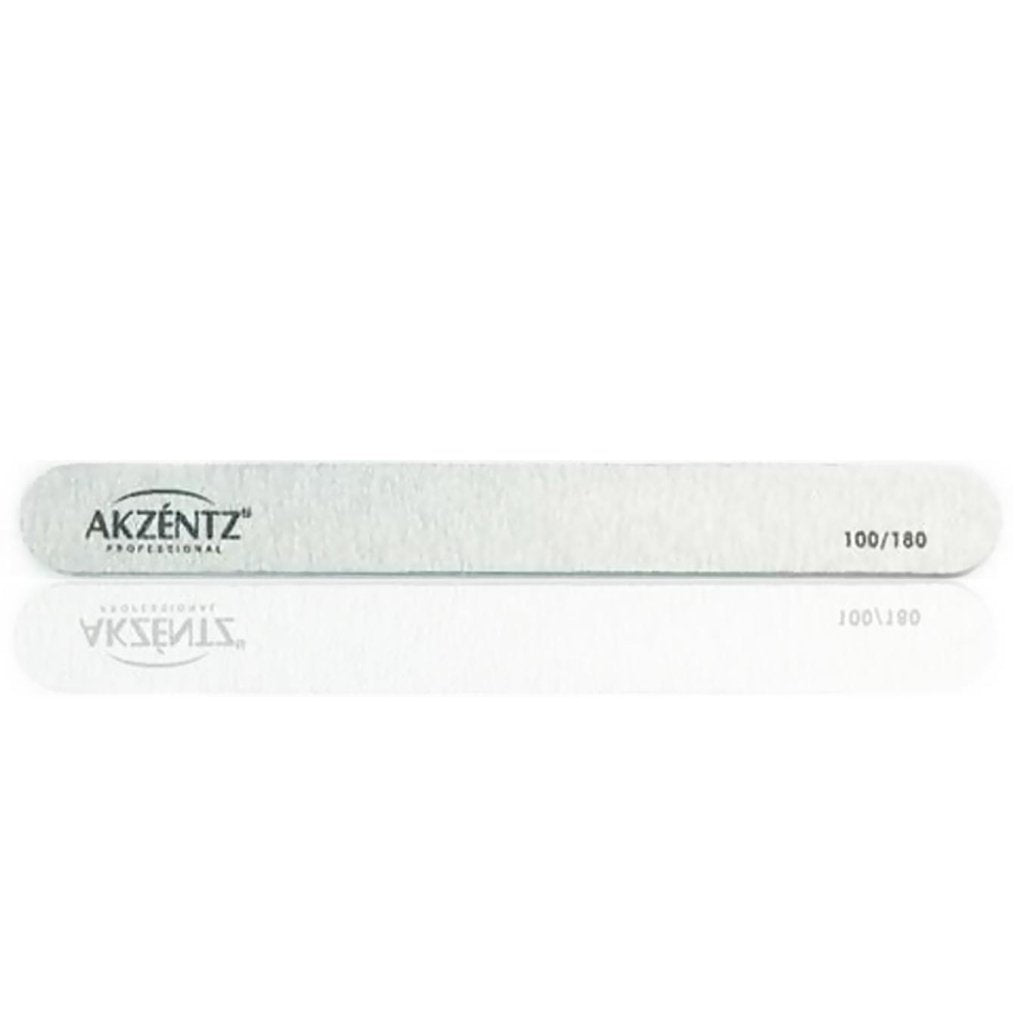 AKZENTZ Classic Zebra Files 100/180, 50pcs - Level Up Beauty Supply