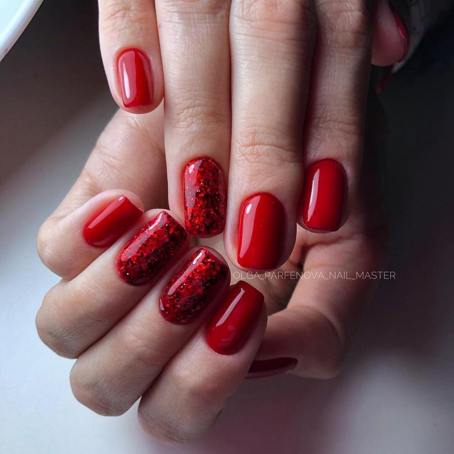 AKZENTZ GEL PLAY - Glitter Scarlet Fantasy 4g/.14oz - Level Up Beauty Supply