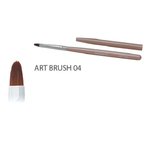 AKZENTZ Gel Art Liner Brush #4 Small Oval