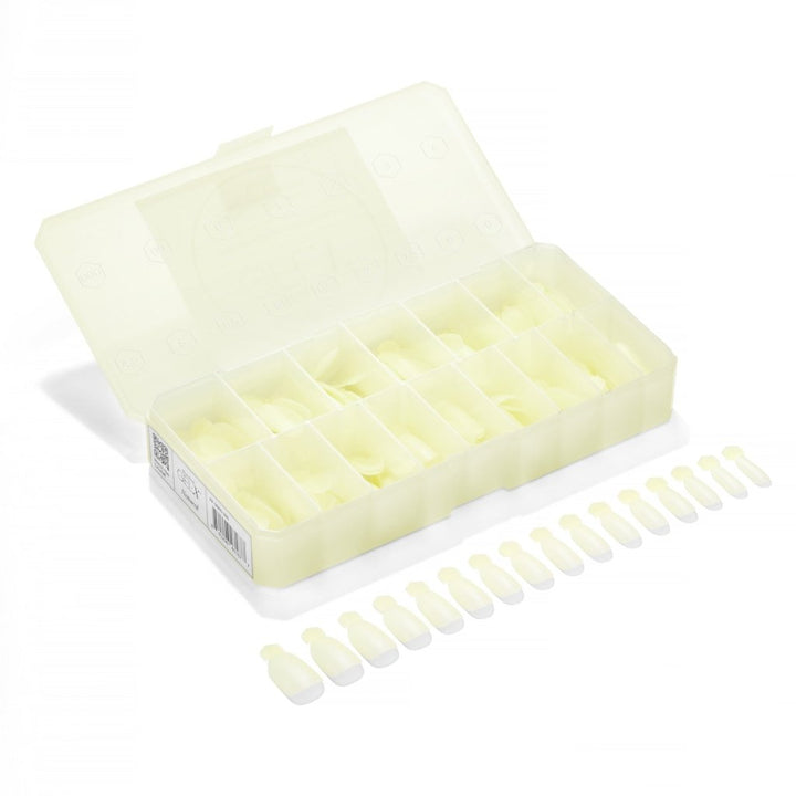 Aprés - Bare Gel-X® Natural Box of Tips (16 sizes, 280pcs) - Level Up Beauty Supply
