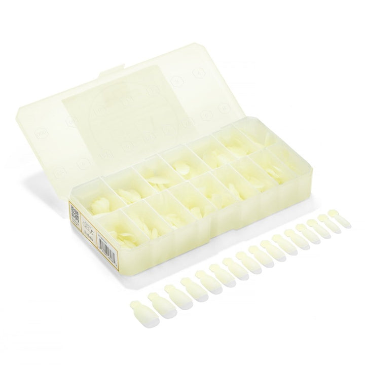 Aprés - Bare Gel-X® Sculpted Box of Tips (16 sizes, 280pcs) - Level Up Beauty Supply