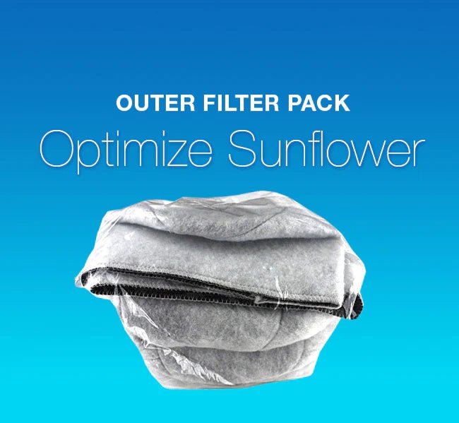 BAUUSA Carbon Filter for Pedicure Dust Collector Sunflower II LED, pack of 5 - Level Up Beauty Supply