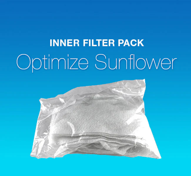 BAUUSA Optional Inner Filter for Pedicure Dust Collector Sunflower II LED, pack of 5