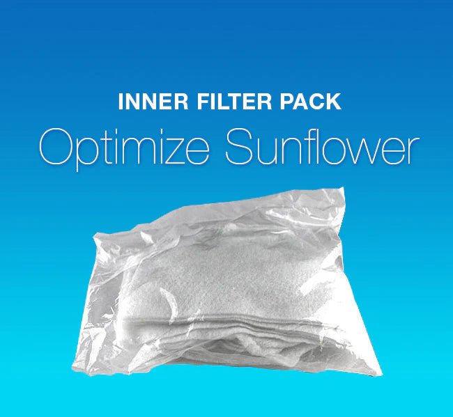 BAUUSA Optional Inner Filter for Pedicure Dust Collector Sunflower II LED, pack of 5 - Level Up Beauty Supply