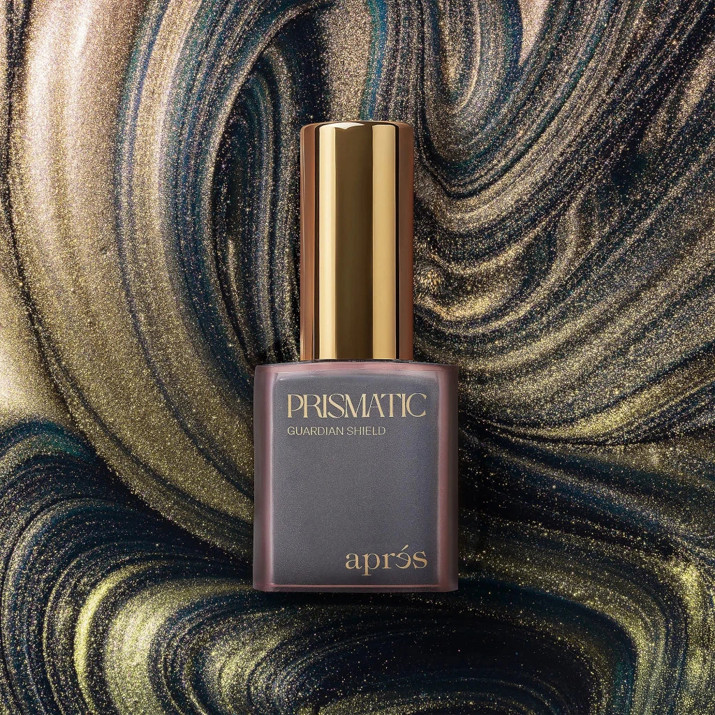 Aprés - Prismatic color gel polish "Guardian Shield", CE22(HEMA/TPO/TMPTA-Free), 10ml - Level Up Beauty Supply