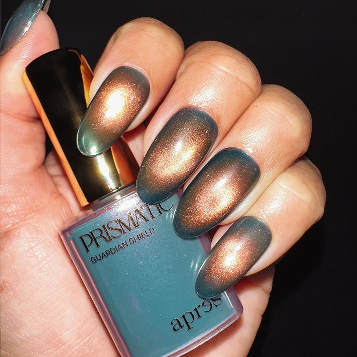 Aprés - Prismatic color gel polish "Guardian Shield", CE22(HEMA/TPO/TMPTA-Free), 10ml