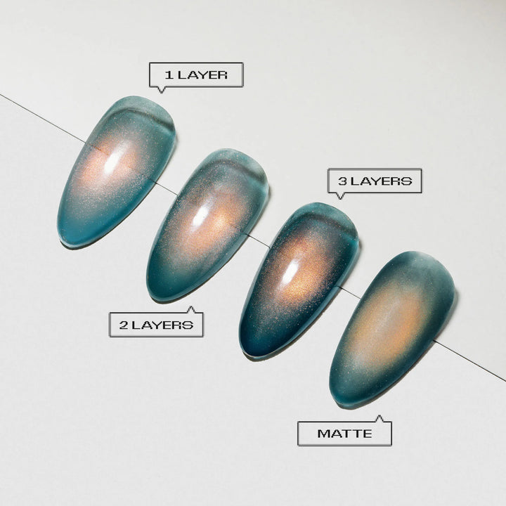 Aprés - Prismatic color gel polish "Guardian Shield", CE22(HEMA/TPO/TMPTA-Free), 10ml