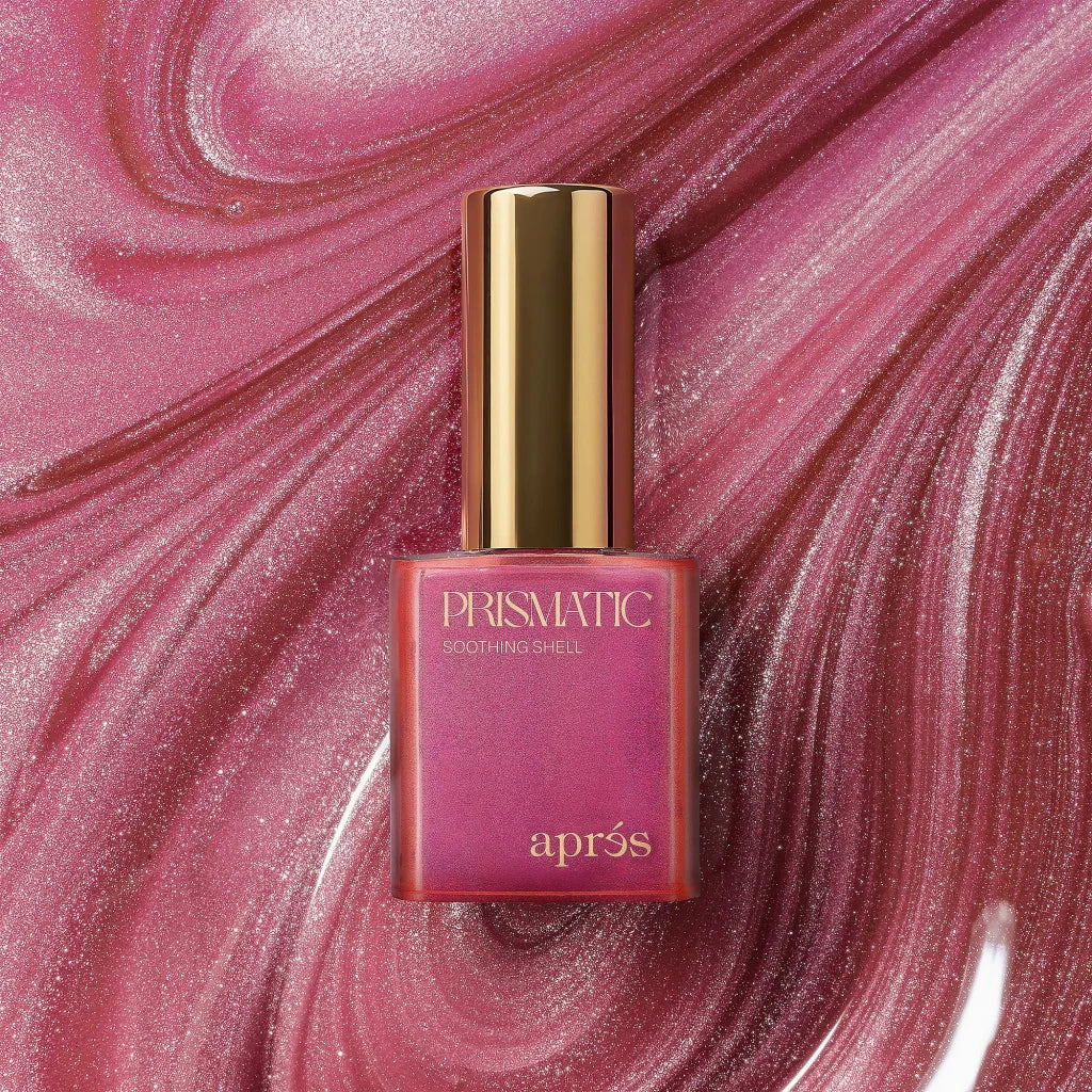 Aprés - Prismatic color gel polish "Soothing Shell", CE24(HEMA/TPO/TMPTA-Free), 10ml - Level Up Beauty Supply