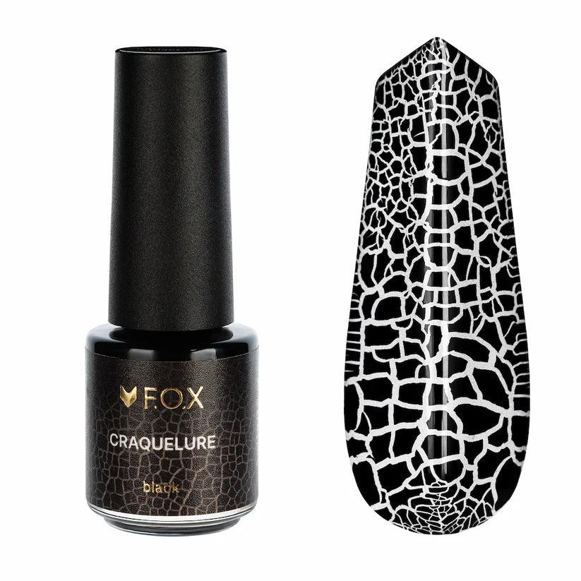 F.O.X Ink Craquelure Black, 5 ml