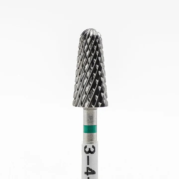 Carbide Nail Drill Bit, Rounded Cone, Coarse (3 - 4 - 6) - Level Up Beauty Supply