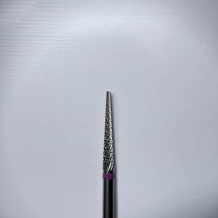 Carbide drill bit, Thin Cone, Medium (9-4-6) - Level Up Beauty Supply
