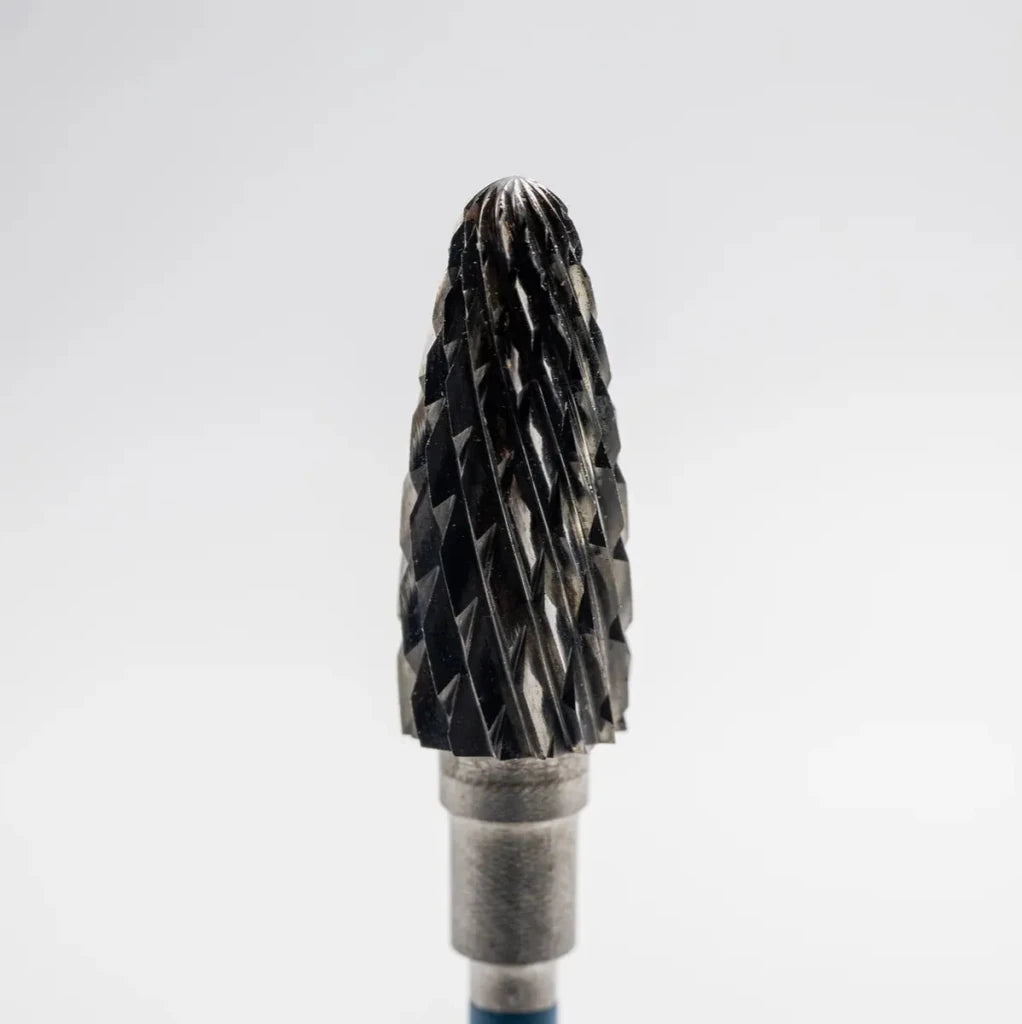 Carbide left - handed Removal Nail bit, Corn, Medium (L11 - 3 - 2) - Level Up Beauty Supply