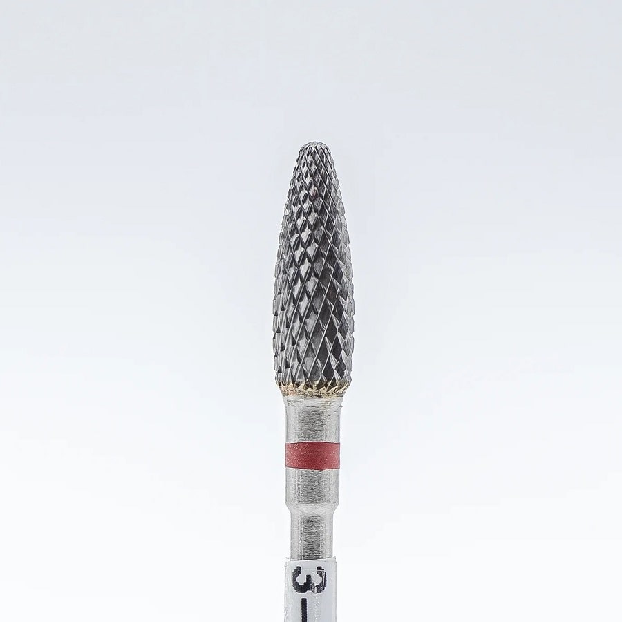 Carbide removal nail bit, Corn - Fine (Red) (3-2-2) - Level Up Beauty Supply