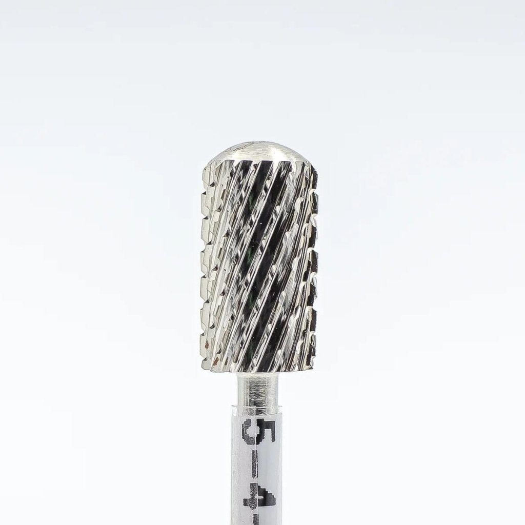 Tungsten Carbide removal nail bit, Rounded Cylinder, Coarse (5-4-2) - Level Up Beauty Supply