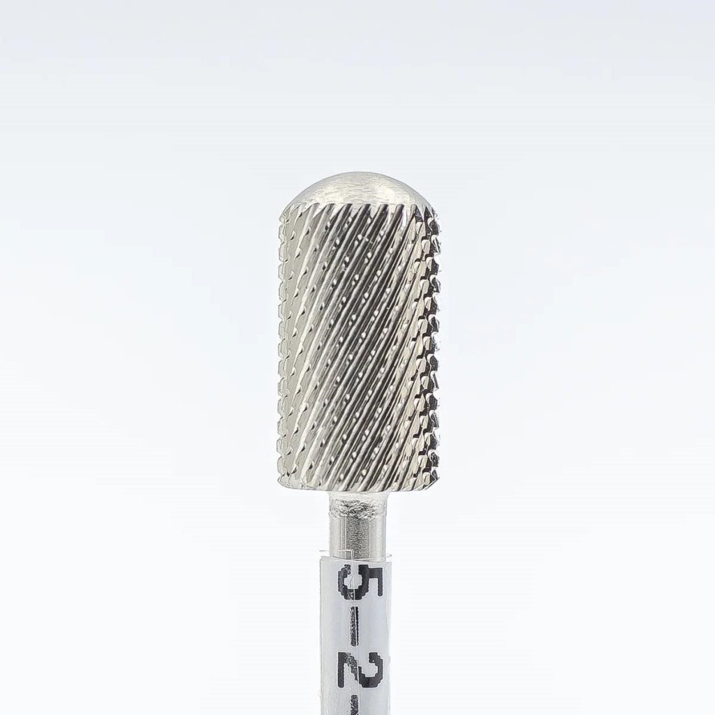 Tungsten Carbide removal nail bit, Rounded Cylinder, Fine (5-2-2) - Level Up Beauty Supply
