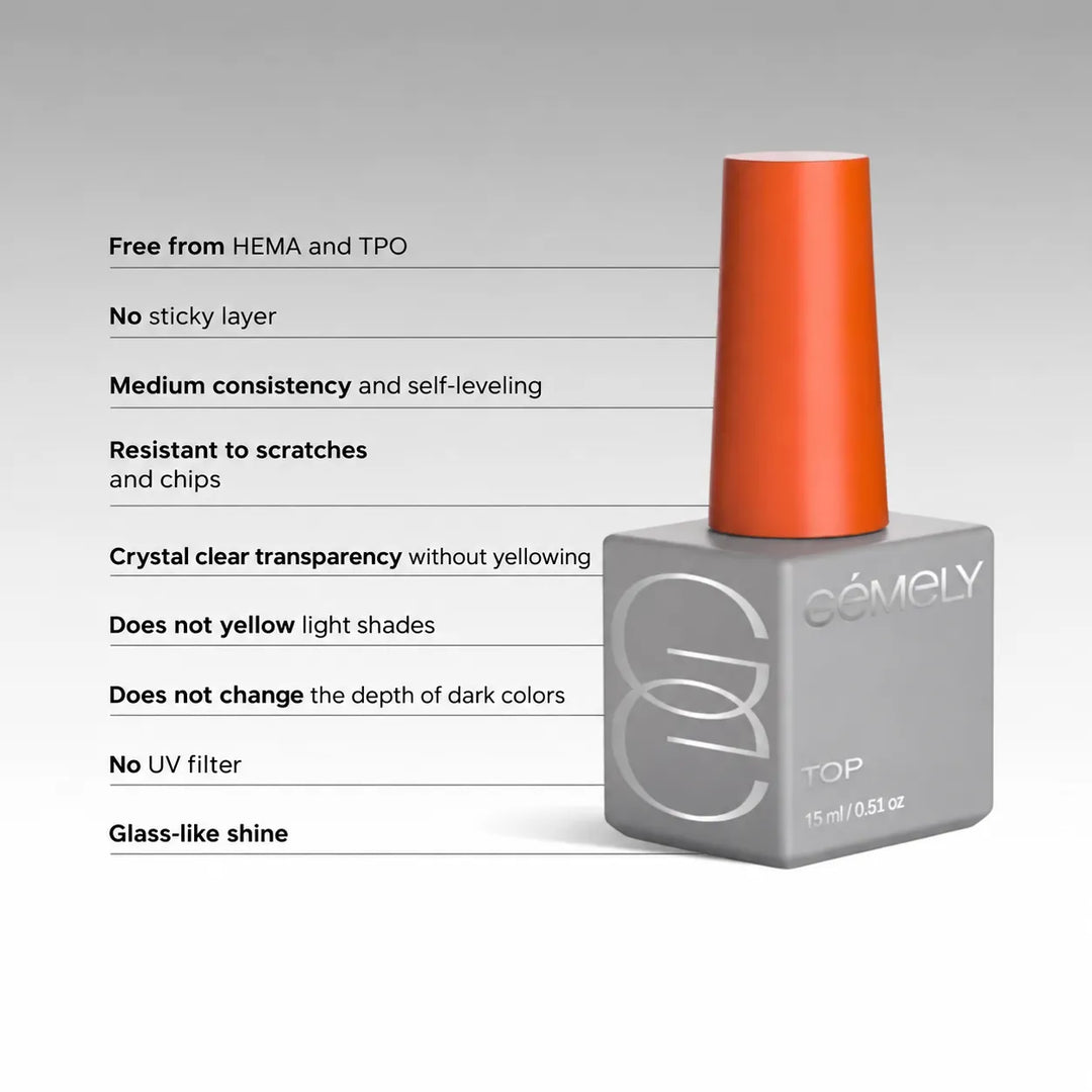 Gemely SPF Top (no UV filter), 15ml