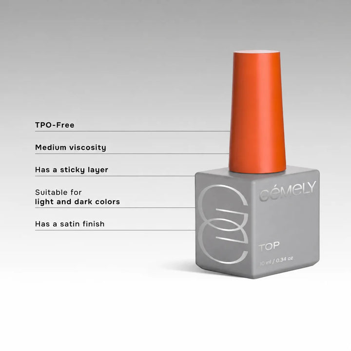 Gemely - Extra Matte Top, 10 ml