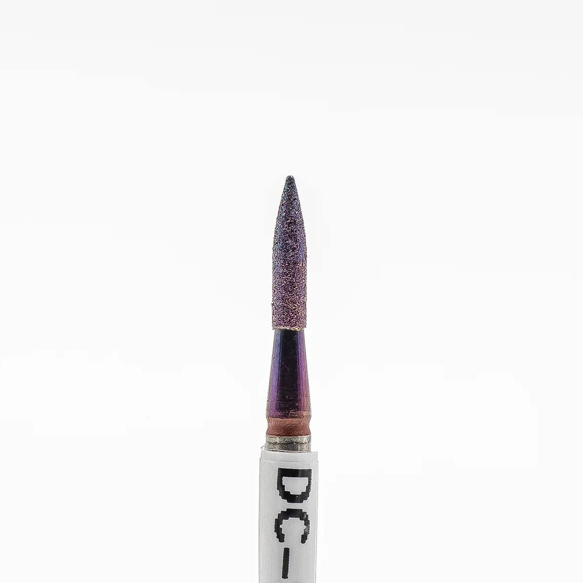 Coated Diamond Nail Bit, Bullet 1.8 - Fine (Red) (DCK-90) - Level Up Beauty Supply