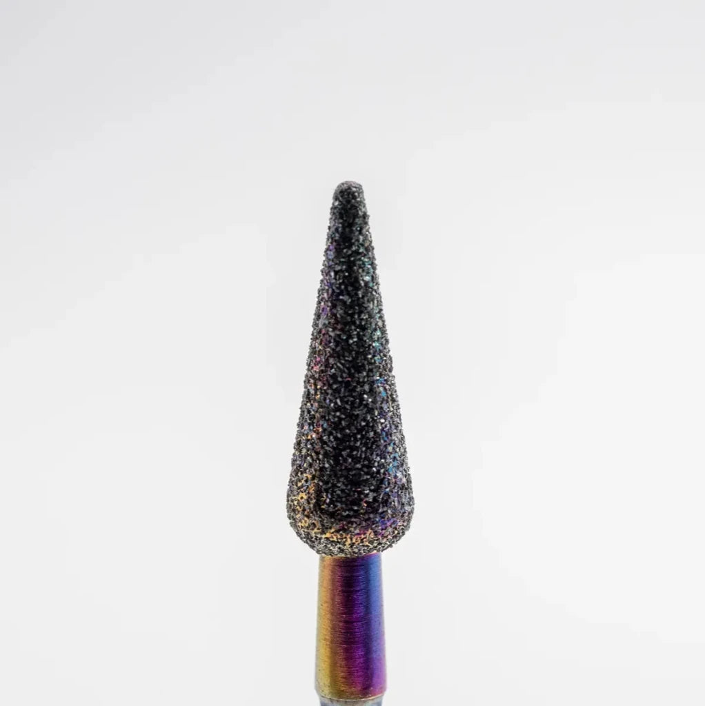 Coated Diamond nail bit, Candle - Medium (DCK - 37M) - Level Up Beauty Supply