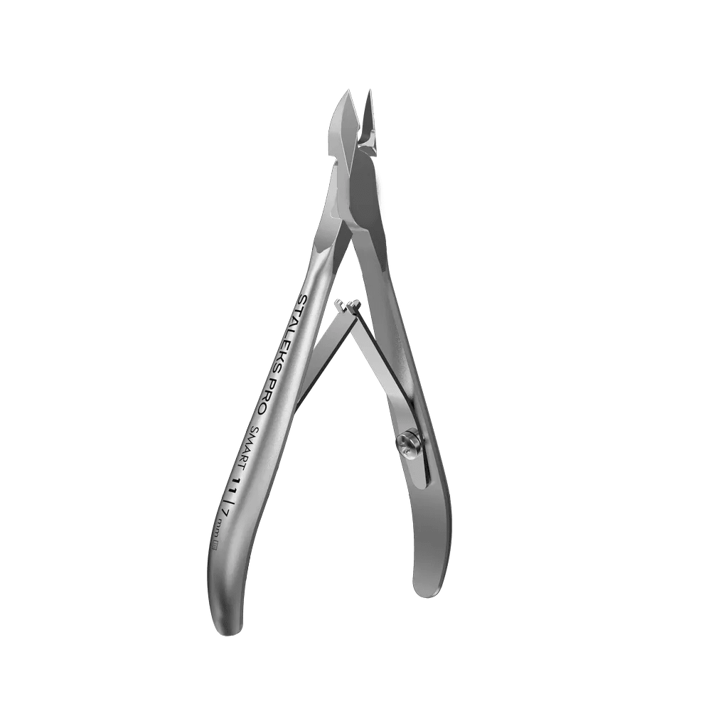 STALEKS PRO Cuticle Nippers Smart 11, 7 mm - Level Up Beauty Supply