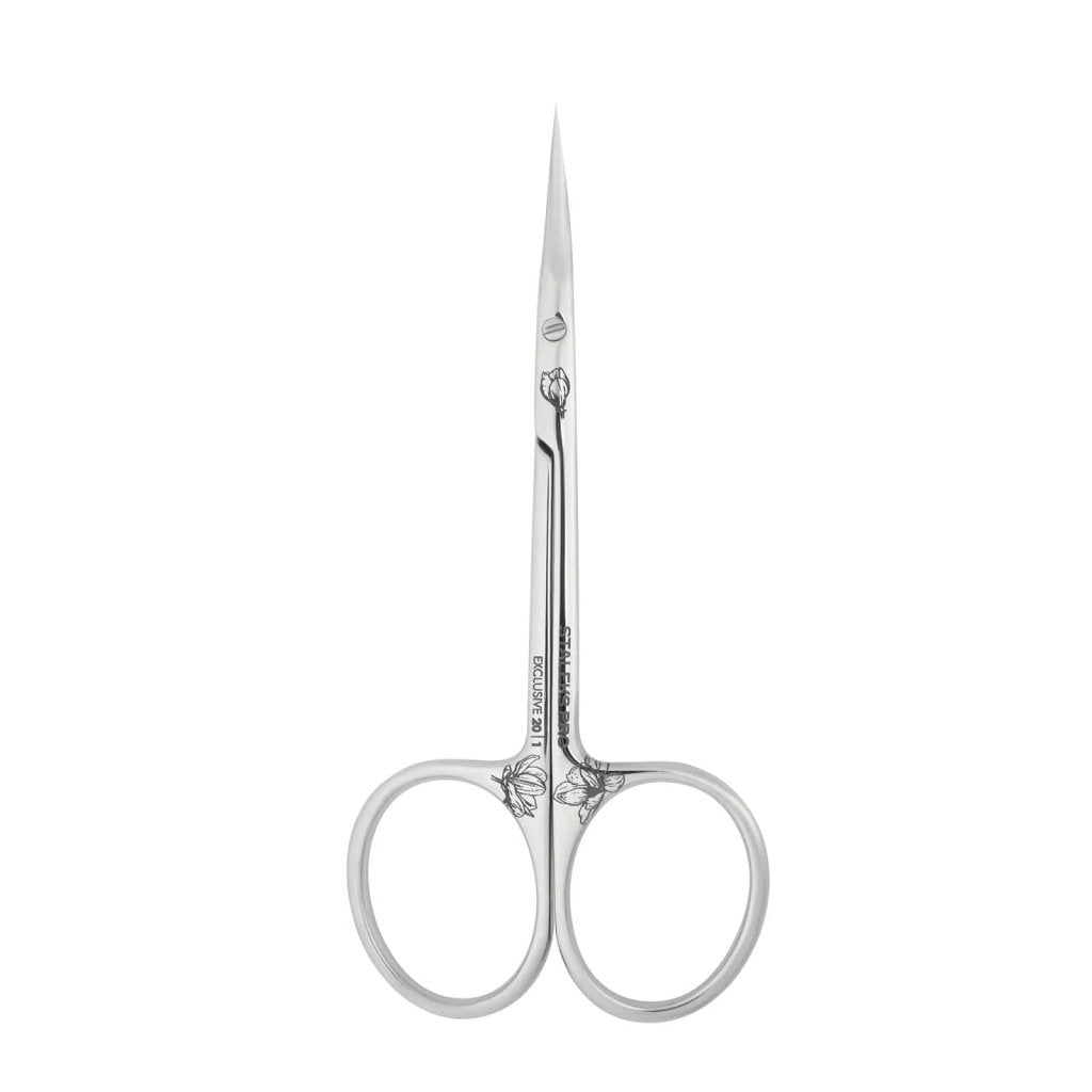 Cuticle Scissors STALEKS PRO Exclusive 20 Type 1, 21 mm - Level Up Beauty Supply