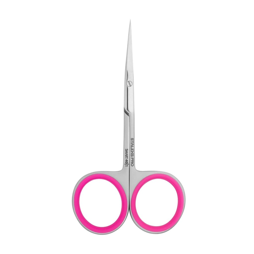 Cuticle Scissors STALEKS PRO SMART 40, Type 3, 25mm - Level Up Beauty Supply