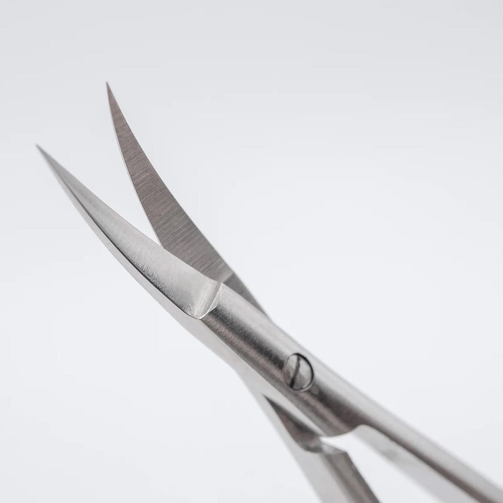 Cuticle Scissors-Tweezers Pro micro STALEKS PRO Expert 90 Type 1, 15 mm - Level Up Beauty Supply