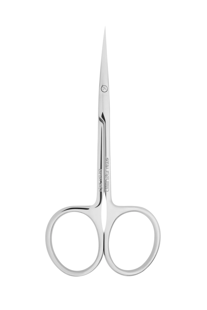 Cuticle Scissors with Narrow Curved Blade STALEKS EXPERT 20, Type 2, 21mm