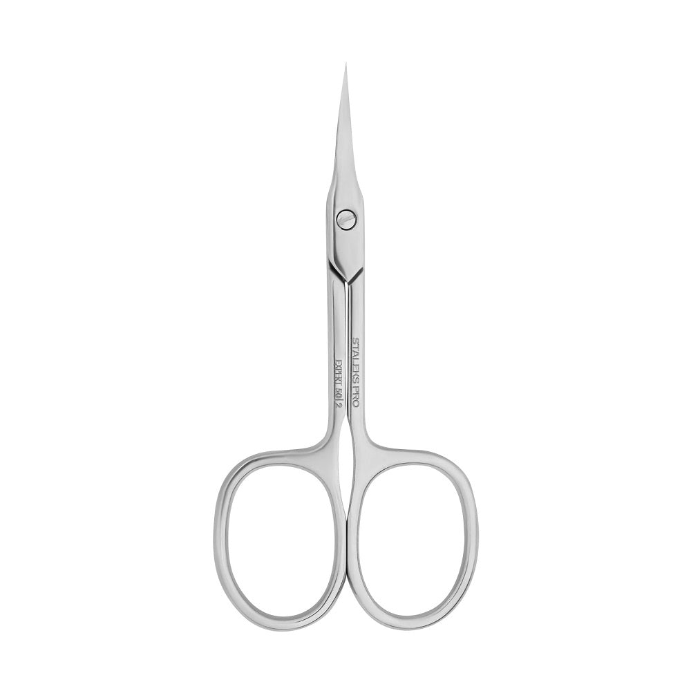 STALEKS PRO EXPERT 50, Type 2 Cuticle Scissors with Narrow Curved Blade - Level Up Beauty Supply
