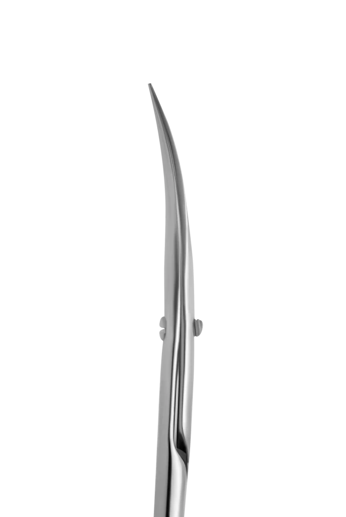 STALEKS PRO EXPERT 50, Type 3 Cuticle Scissors with Narrow Curved Blade, 25mm - Level Up Beauty Supply