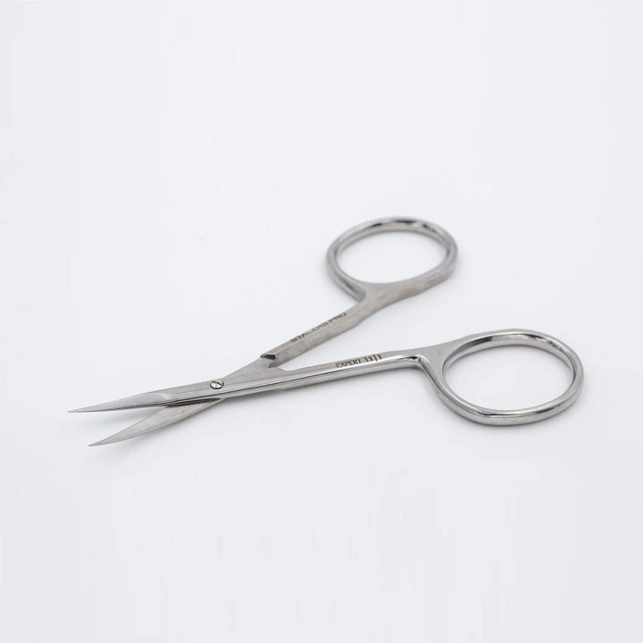 Cuticle Scissors with Narrow Curved Blades for left hand STALEKS Pro Expert 11 Type 3, 21 mm