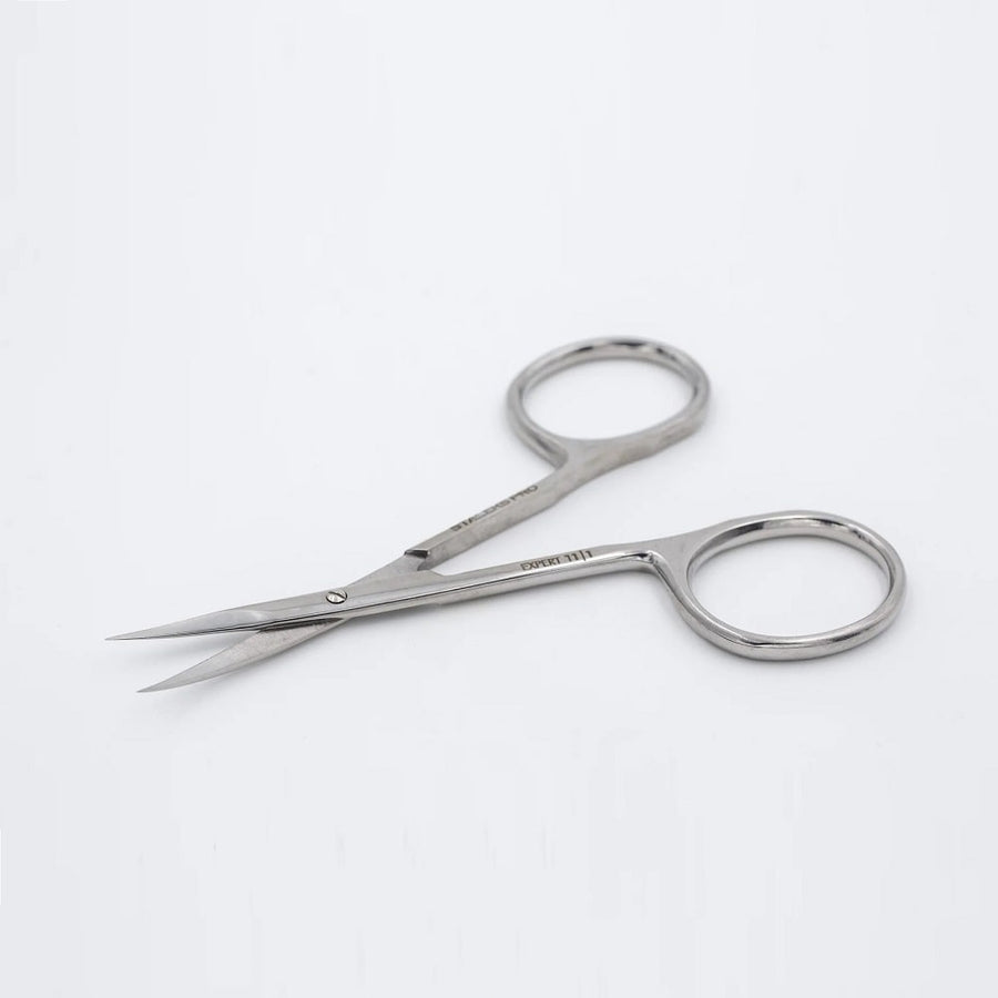 Cuticle Scissors with Narrow Curved Blades for left hand STALEKS Pro Expert 11 Type 3, 21 mm