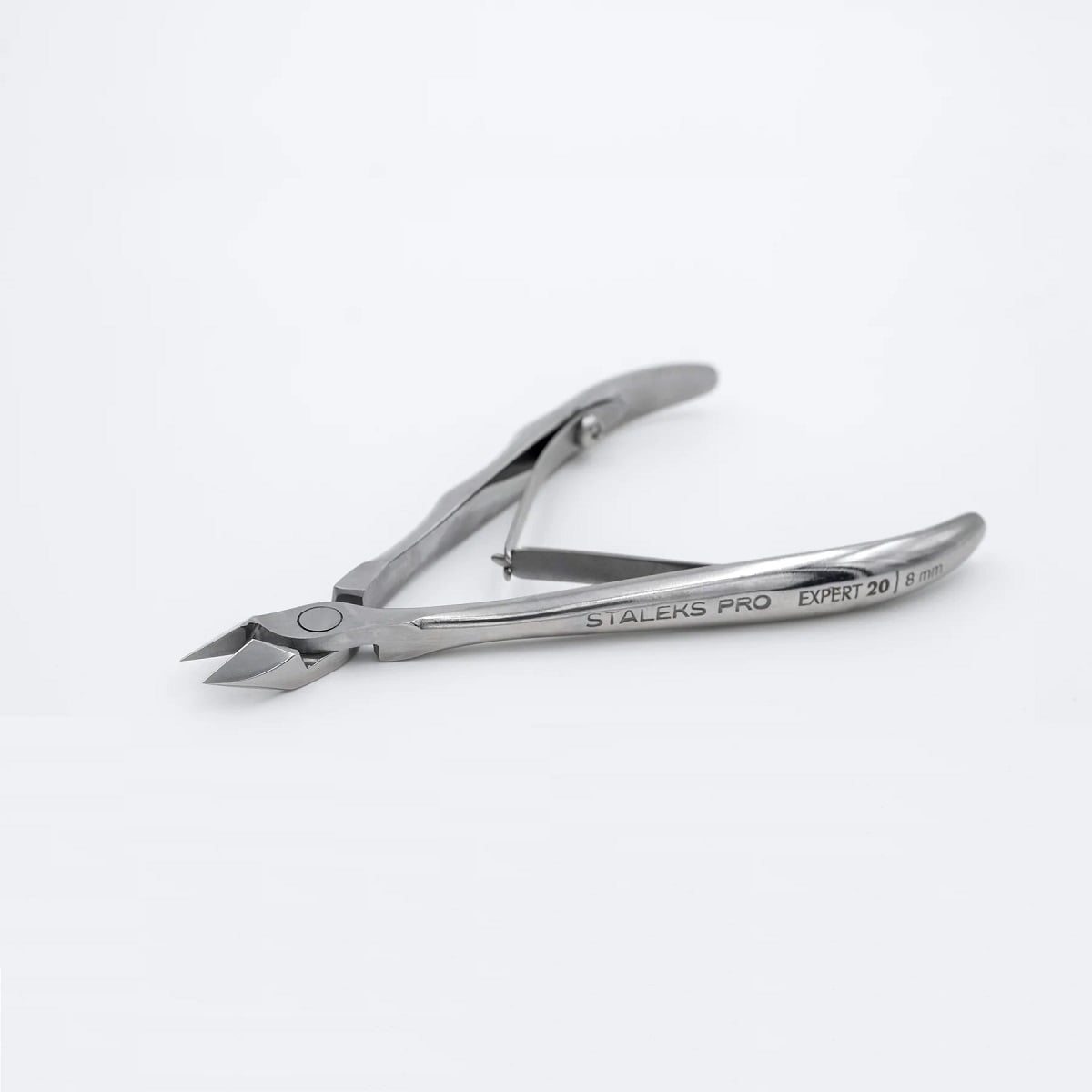 Cuticle nippers STALEKS EXPERT 20, 8 mm - Level Up Beauty Supply