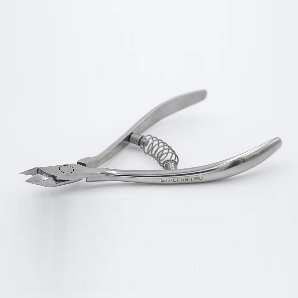 Cuticle nippers STALEKS EXPERT 81, 6 mm - Level Up Beauty Supply