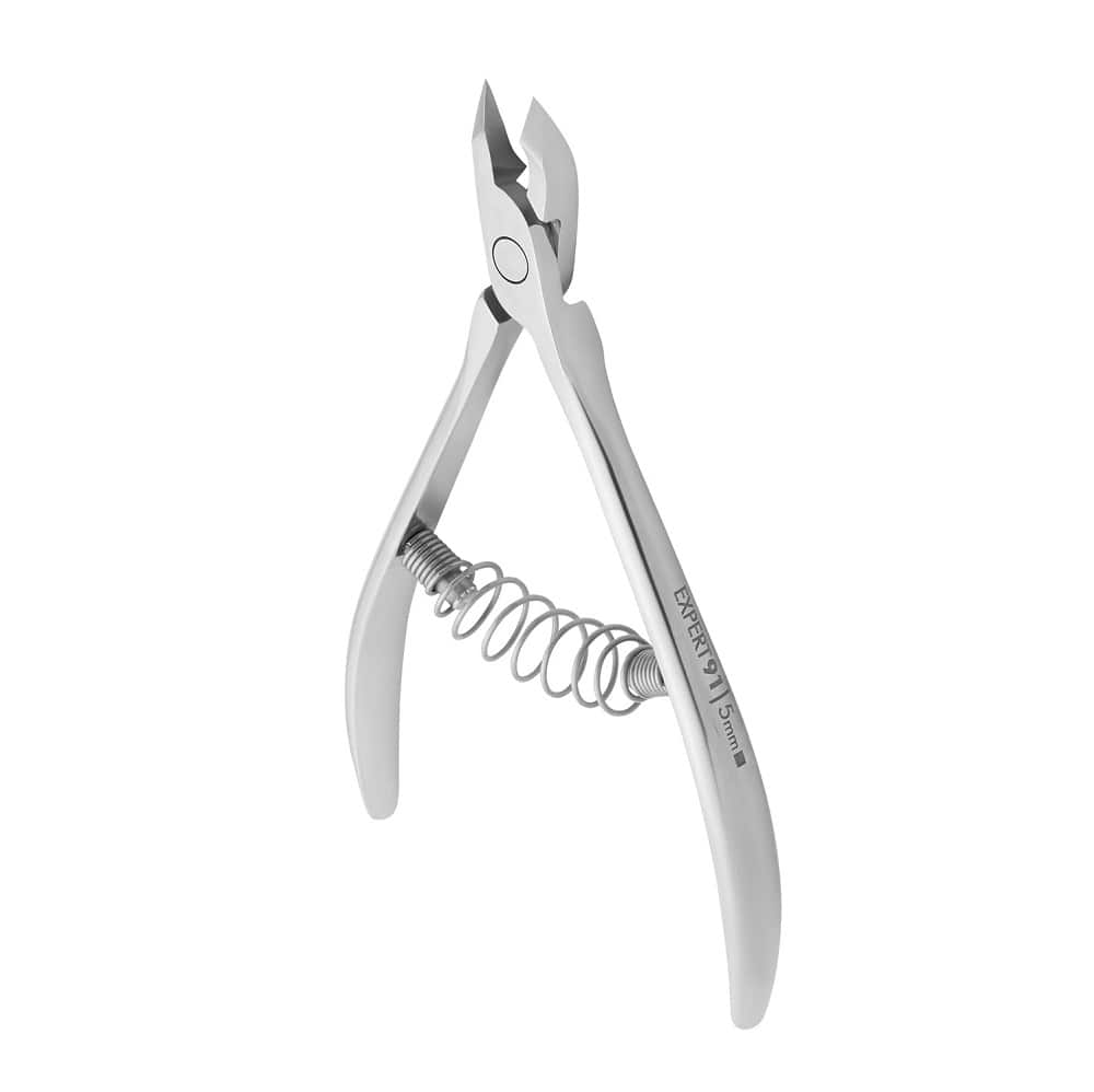Cuticle Nippers STALEKS EXPERT 91, 5 mm - Level Up Beauty Supply