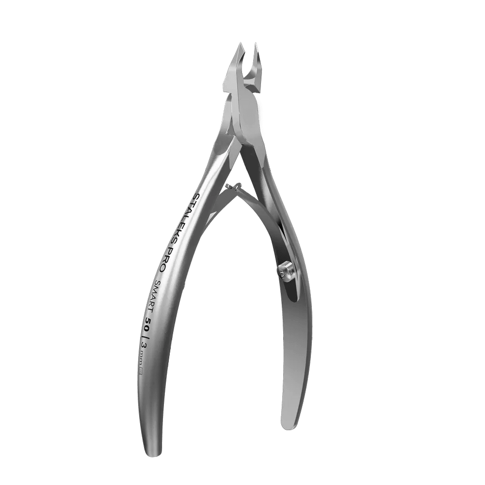 Cuticle nippers STALEKS SMART 50, 3mm - Level Up Beauty Supply