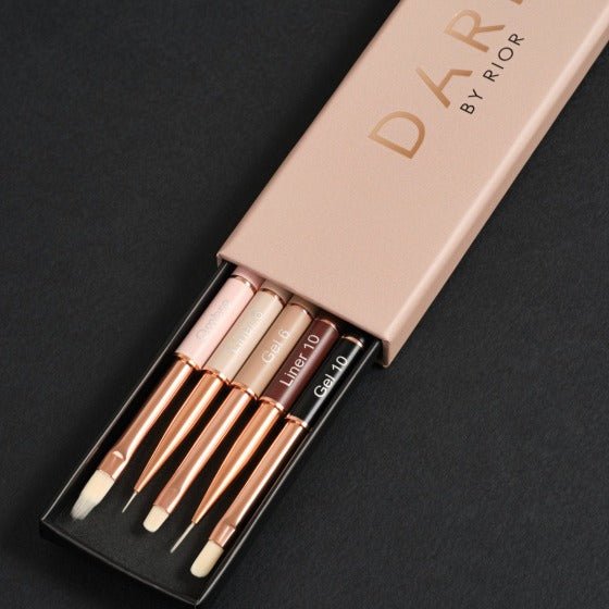 DARK Brush Set, 5 pcs - Level Up Beauty Supply
