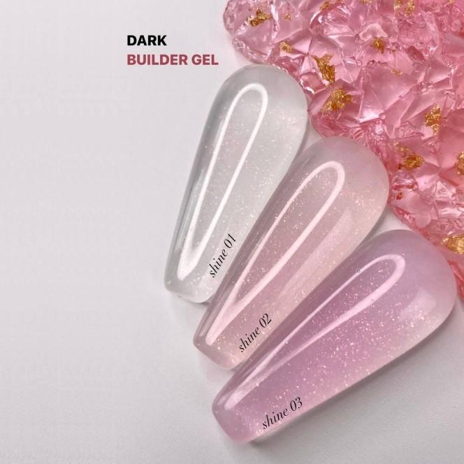 DARK Builder Shine Gel 03, 15 ml - Level Up Beauty Supply